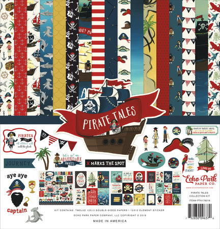 Pirate Tales - 12x12 Paper Pack - Echo Park