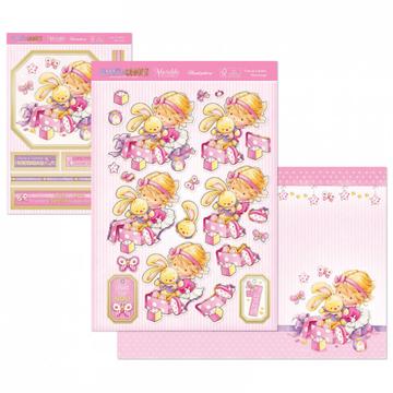 Girl & Bunny Hunkydory Luxury Topper