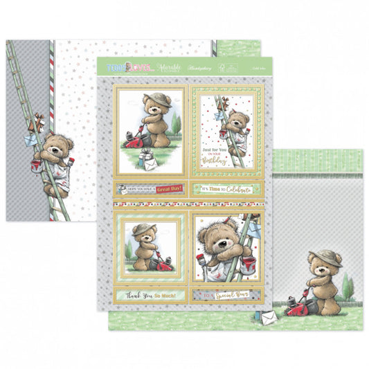 Teddy Loves - Odd Jobs Hunkydory Luxury Topper