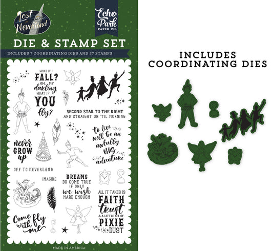 Lost in Neverland - Dies and Stamps - Echo Park